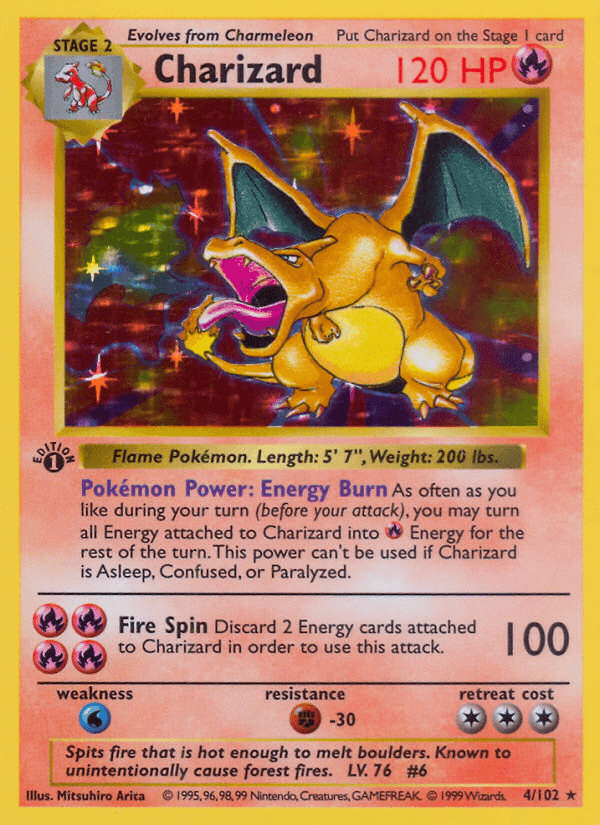 Charizard, Base Set 4/102